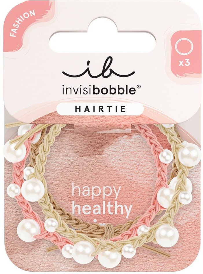 invisibobble HAIR TIE Princess Pearl 3 Stück