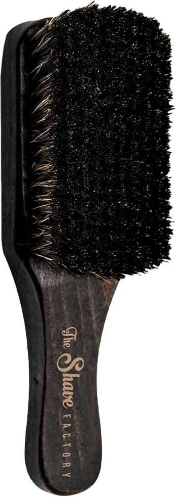 The Shave Factory Fade Beard Hair Brush schwarz