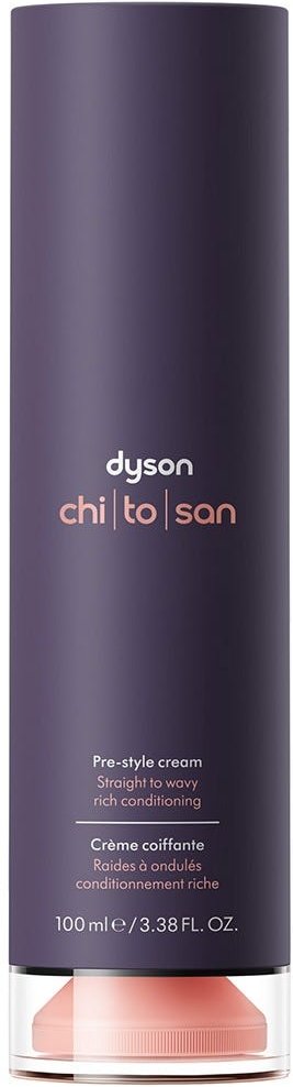 Dyson Chitosan Glattes & Welliges Haar Pre-Style Cream rich 100 ml