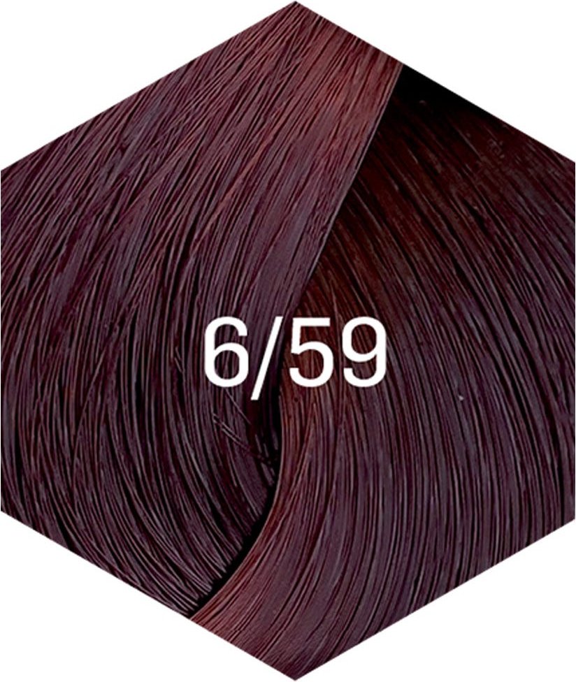 Lakmé Permanente Haarfarbe Collage 6/59 Dunkelblond Mahagoni Rot 60 ml
