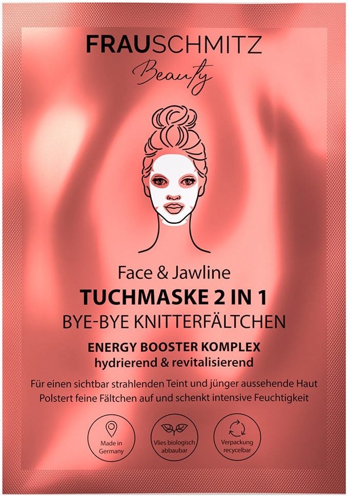FRAUSCHMITZ Beauty Gesichtstuchmaske 1 Paar