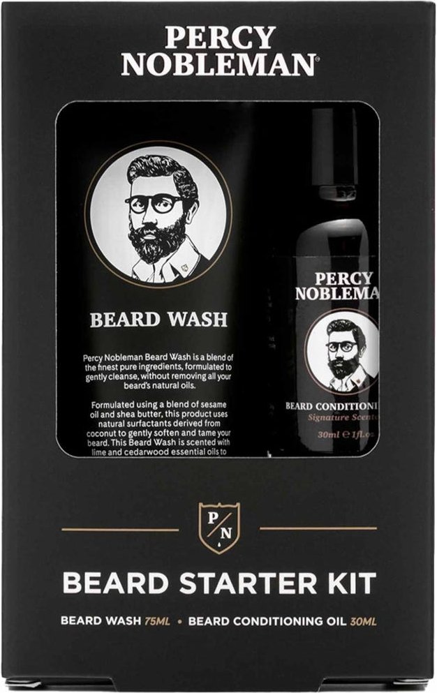 Percy Nobleman Beard Starter Kit XL