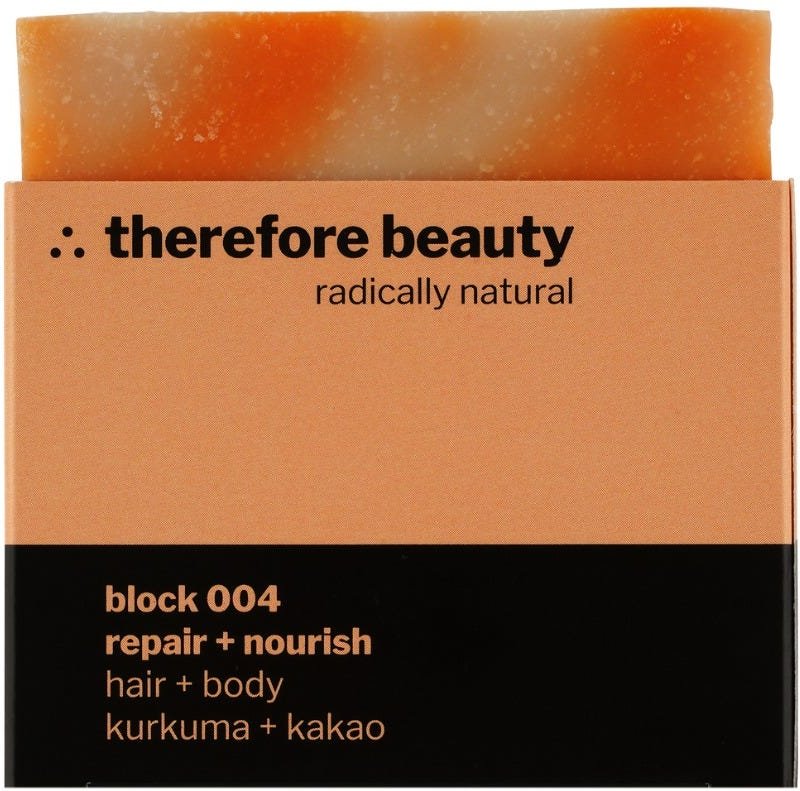 therefore beauty block 004 repair + nourish Seife 100 g