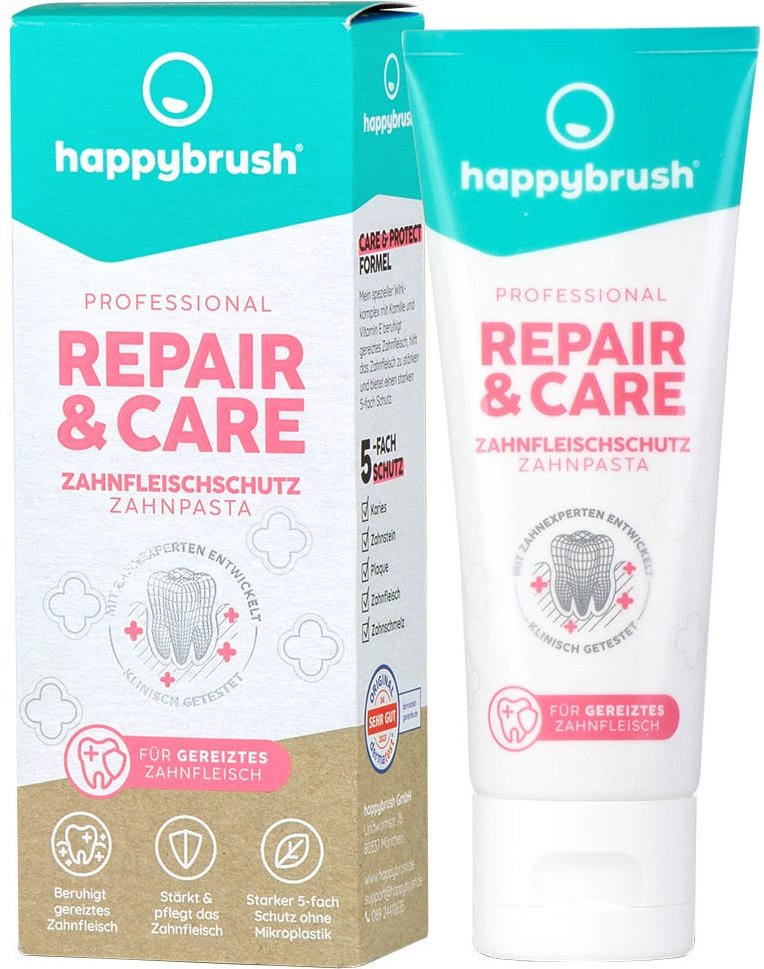 Happybrush Repair & Care Zahnpasta 75 ml
