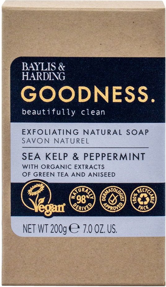 Baylis & Harding Goodness Sea Kelp & Peppermint Seife 200 g