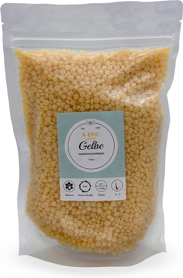 Thumbnail - X-EPIL Warmwachs gelbe Perlen 500 g