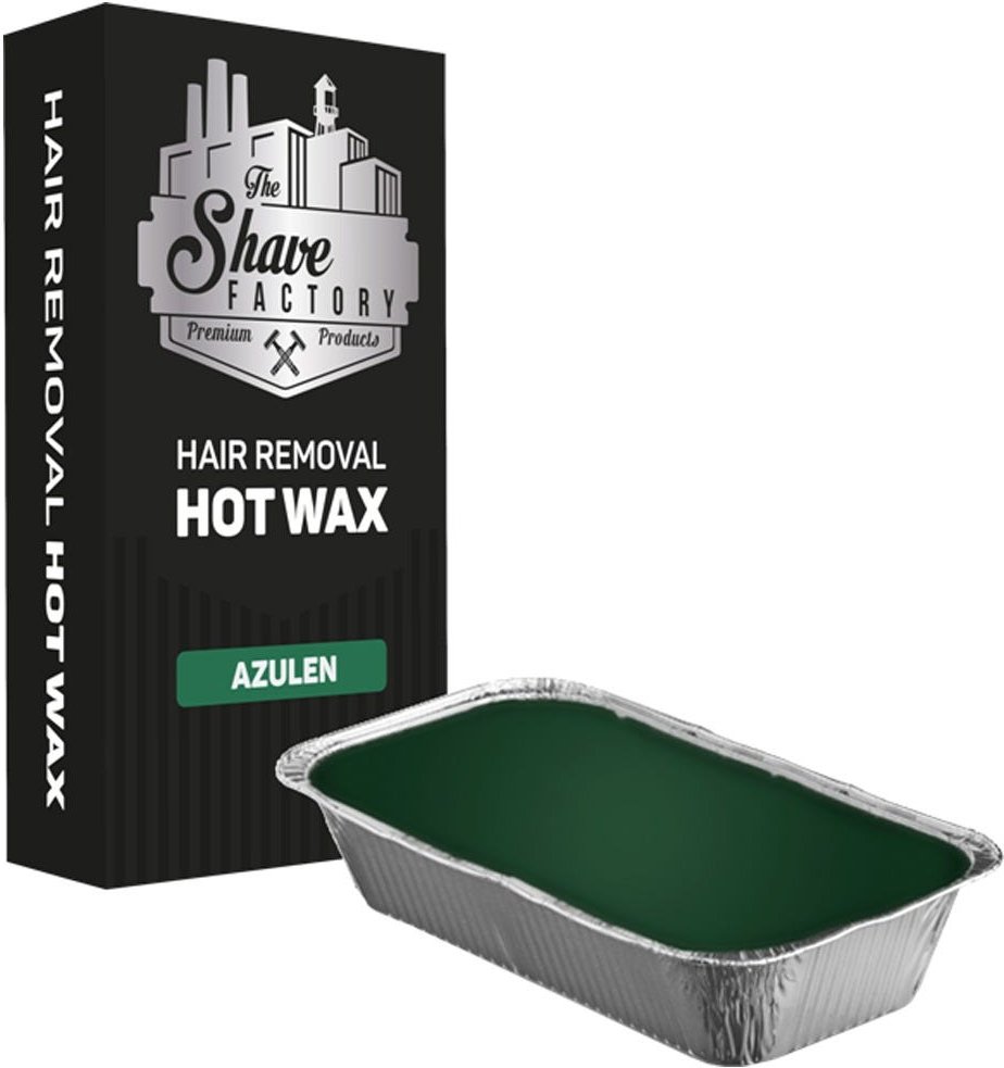 The Shave Factory Hair Removal Hot Wax Azulen 500 g