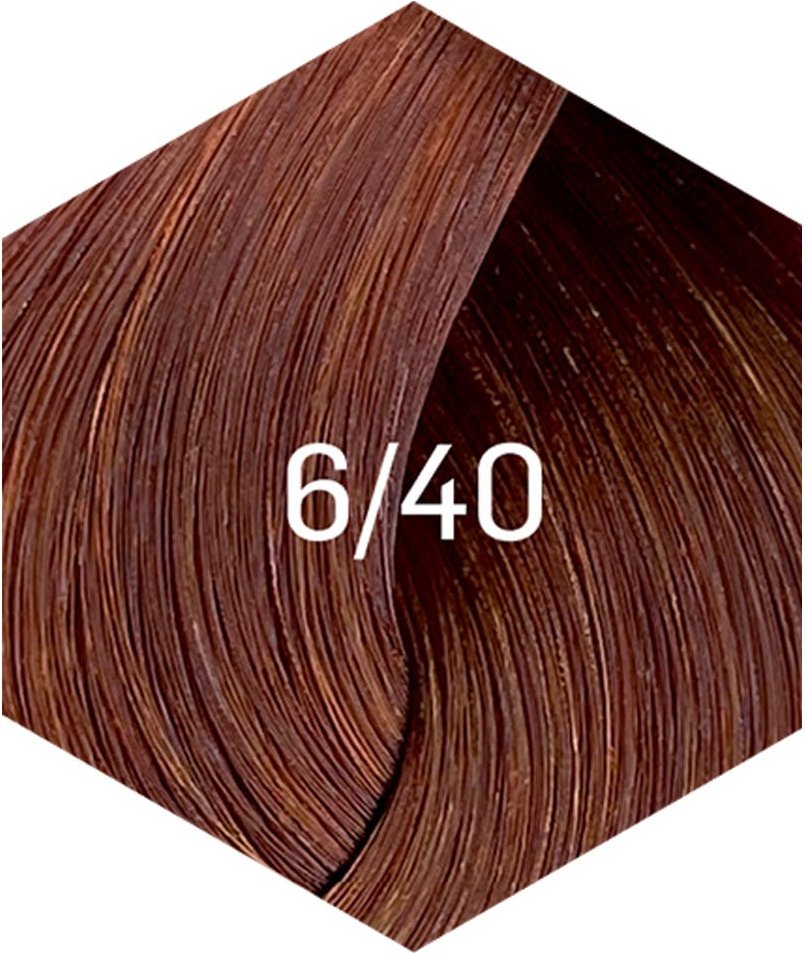 Lakmé Permanente Haarfarbe Collage 6/40 Dunklelblond Kupfer 60 ml