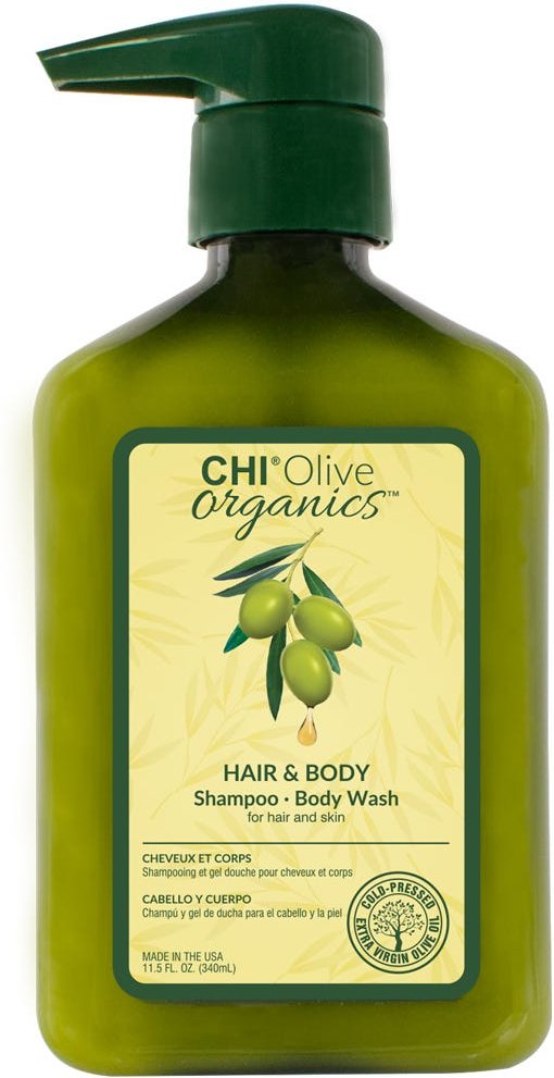 CHI Olive Organics Hair & Body Shampoo 340 ml