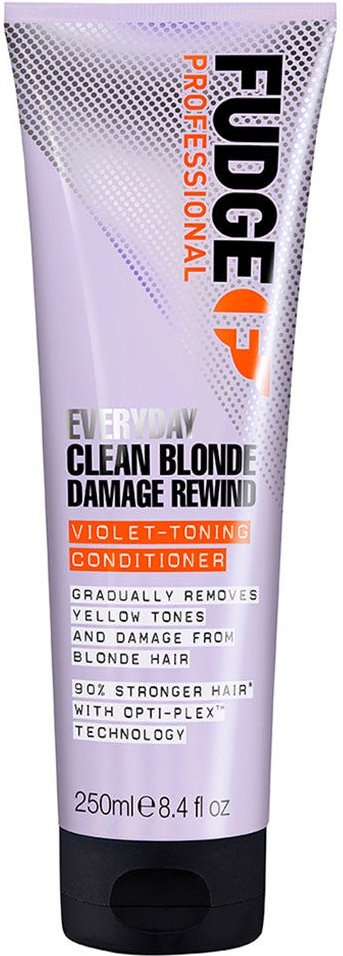 Fudge Everyday Clean Blonde Damage Rewind Violet-Toning Conditioner 250 ml