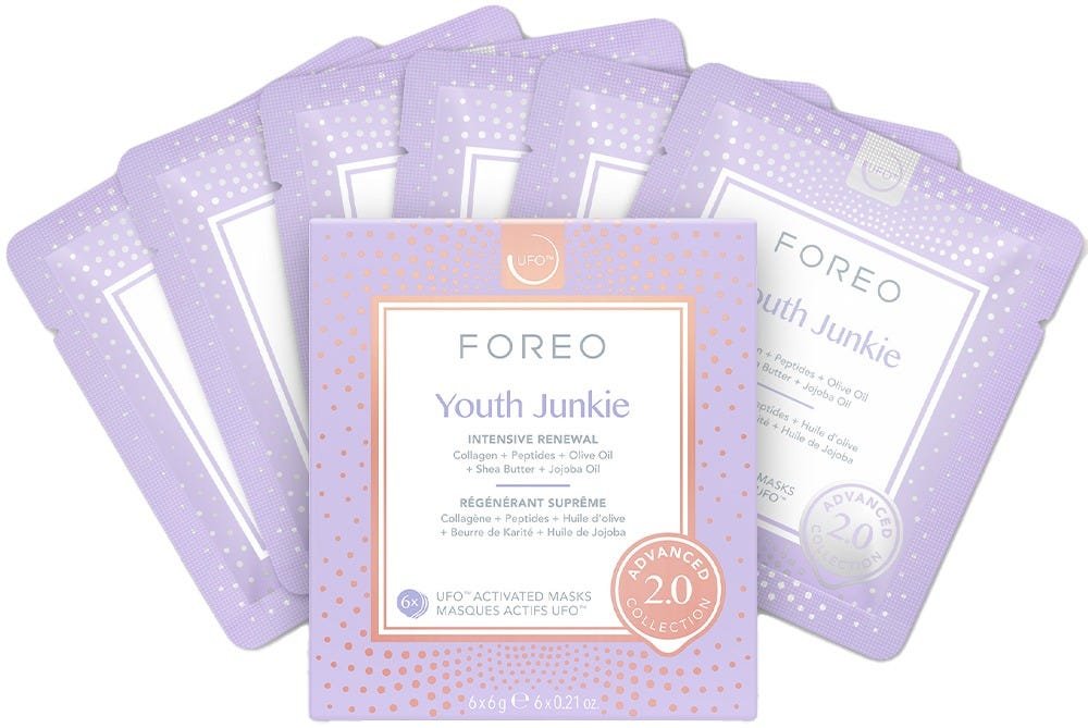FOREO Sweden UFO Mask Youth Junkie 2.0 6 Stück