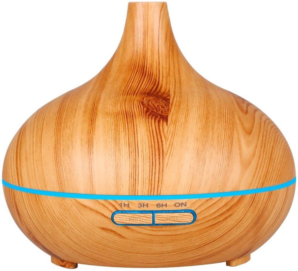 Casida Aroma Diffuser in Holzoptik mit LED