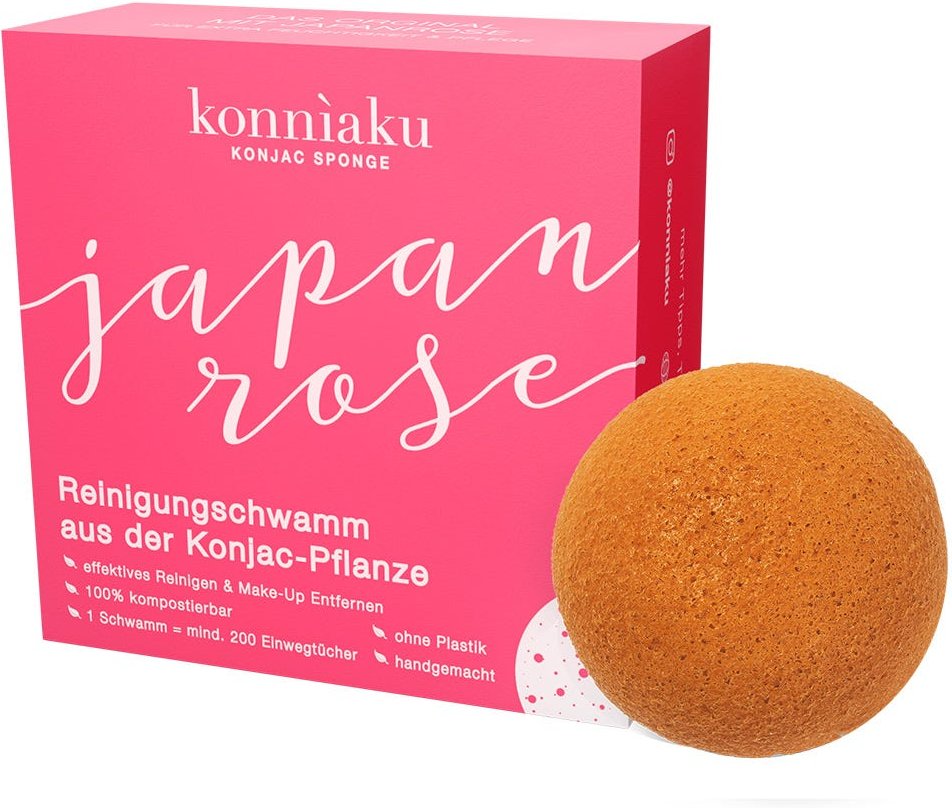 konnìaku Sponge Japanrose