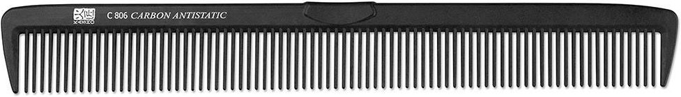 Kasho Carbon Haarschneidekamm grob 21,8 cm
