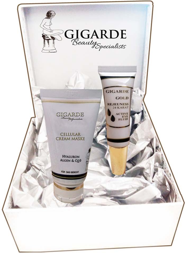 Gigarde Cellular Cream Mask + REJEUNESS 24 Karat Eye Fluid im Set