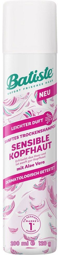 Batiste Trockenshampoo Sensible Kopfhaut leichter Duft 200 ml