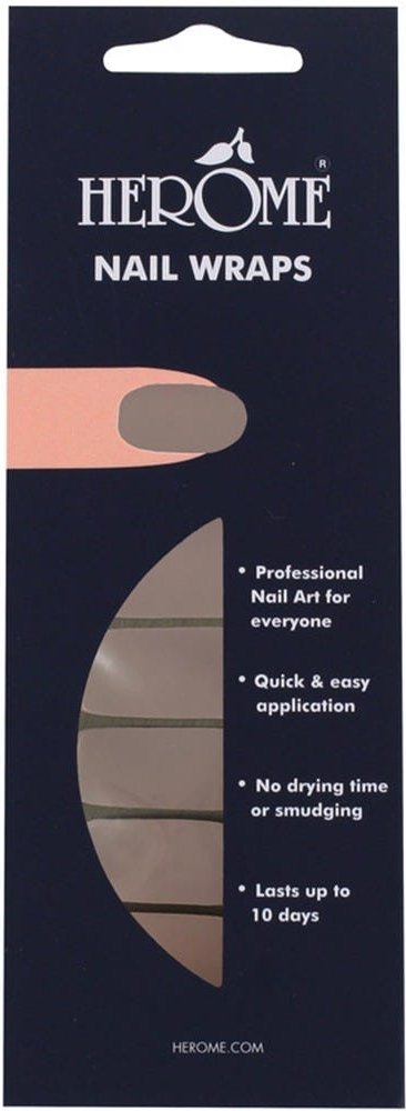 Herome Nail Wraps taupe