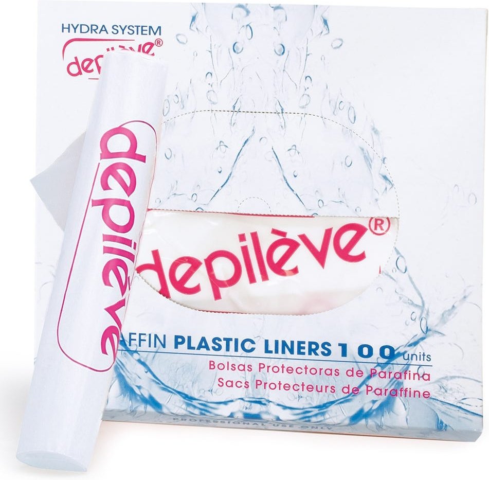 depileve Paraffin Plastic Liners 100 Stück