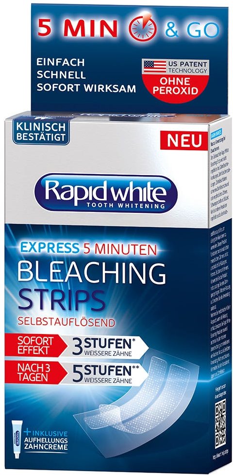 Rapid White Bleaching Strips