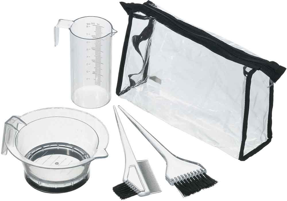 Comair Färbezubehör-Set Transparent