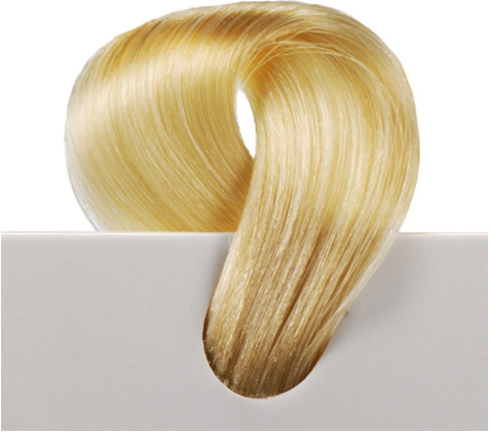 Solution Haarsträhne 10er Hellblond 11 30 cm