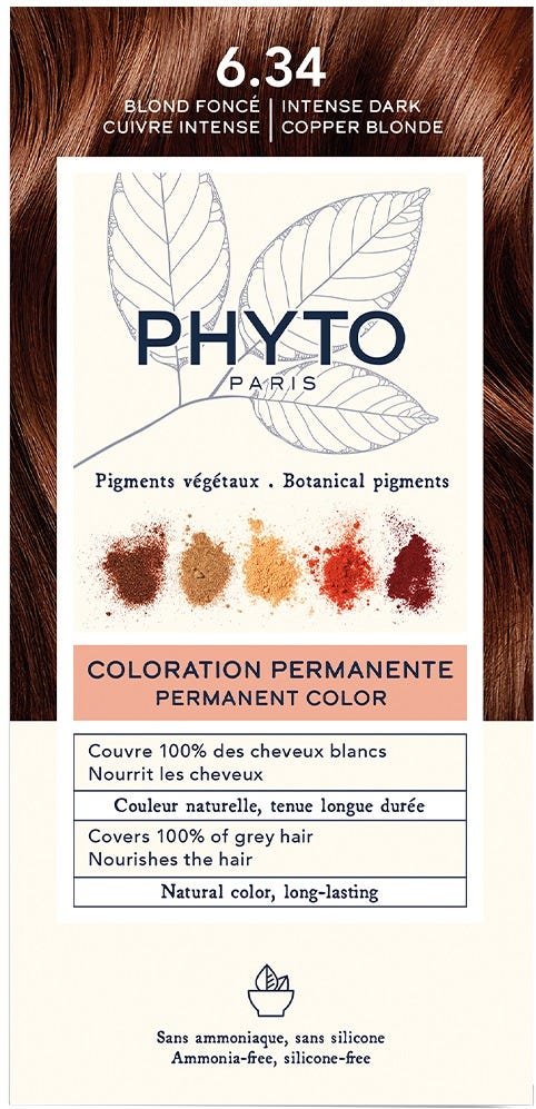 Phyto Phytocolor 6.34 Dunkelblond Kupfer