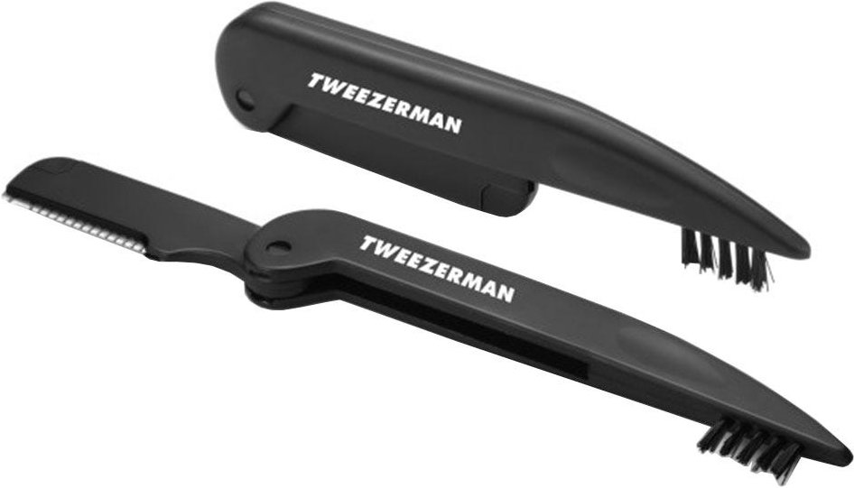 Tweezerman Studio Precision Folding Rasierer Schwarz