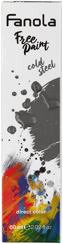 Fanola Free Paint - Direct Colours Cold Steel 60 ml