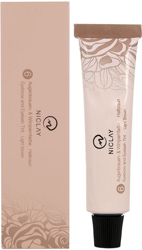 NICLAY Augenbrauen- und Wimpernfarbe hellbraun