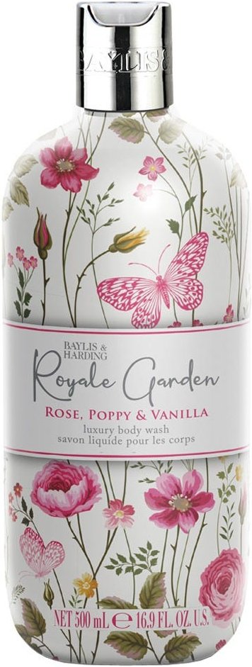 Baylis & Harding Royale Garden Body Wash Rose, Poppy & Vanilla 500 ml