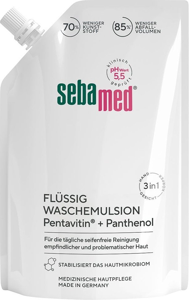 Thumbnail - sebamed Nachfüllbare Flüssig Wasch-Emulsion 400 ml