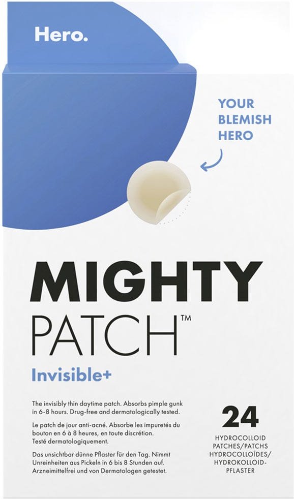 Hero MIGHTY PATCH Invisible+ 24 Stück