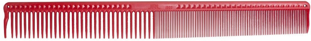 JRL Professional Cutting Comb 9.3" red