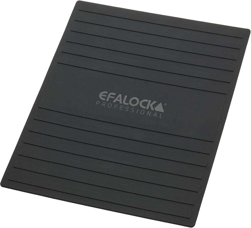 Efalock Silikonmatte für Piccolo schwarz