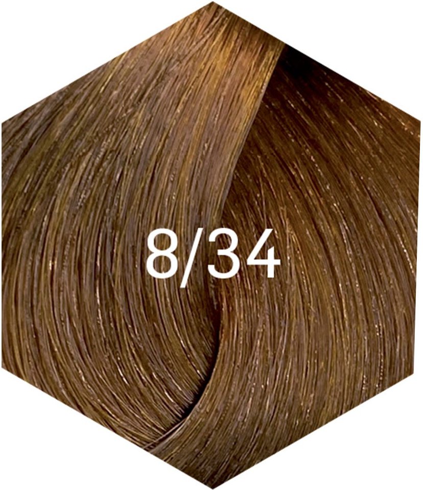 Lakmé Permanente Haarfarbe Collage 8/34 Hellblond Kupfer Gold 60 ml