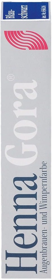 Rufin Henna Gora Augenbrauen -und Wimpernfarbe Tube blauschwarz 17 ml