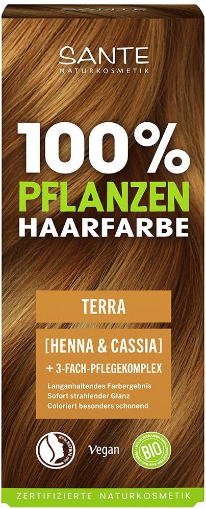 SANTE Pflanzenhaarfarbe - terra 100 g