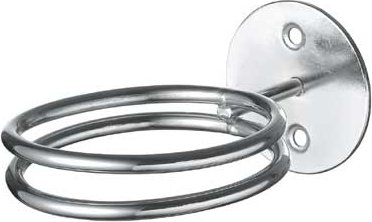 Comair Föhnhalter zum Anschraubenverchromt mit Doppelring