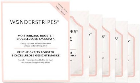 Wonderstripes Hyaluron Moisturizing Gesichtsmaske 5 Stück
