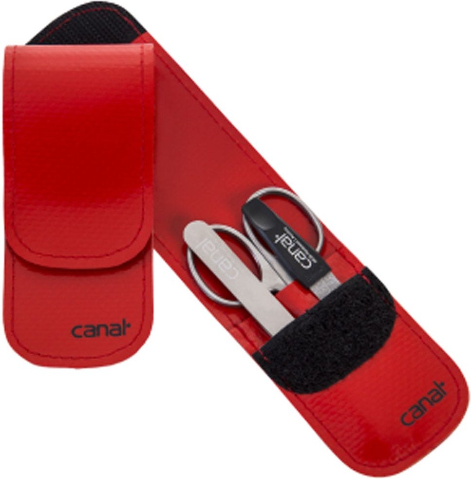 Canal Stecketui recycelter LKW-Plane, rot, 3-teilig