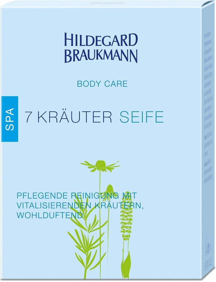 Hildegard Braukmann Body Care 7 Kräuter Seife 125 g