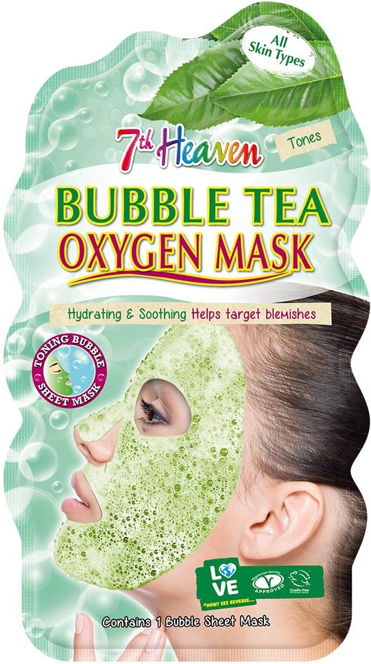 7th Heaven Bubble T Maske Oxygen 29g