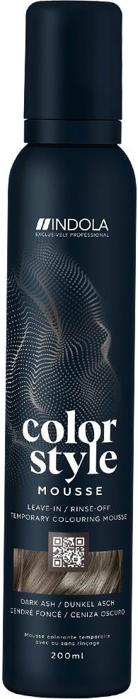 INDOLA Color Style Mousse Dunkel Asch 200 ml