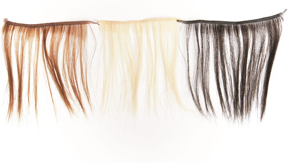 L'IMAGE Tresse Hellblond 10 x 12 cm