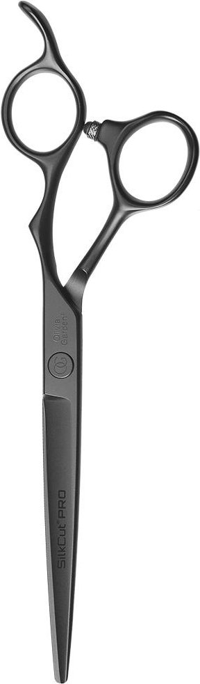 Olivia Garden SilkCut PRO Matt Black Haarschneideschere 6,5'' Rechtshand
