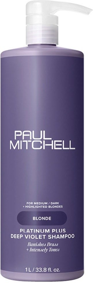 Paul Mitchell Platinum Plus Deep Violet Shampoo 1000 ml