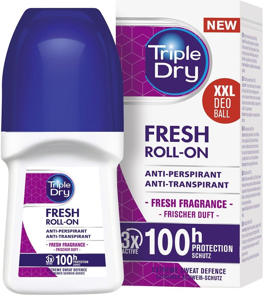 Thumbnail - Triple Dry Fresh Anti-Transpirant Roll-On 50 ml