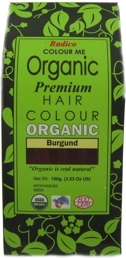 Radico Colour Me Organic Burgundy 100 g