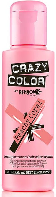 Crazy Color 70 Peachy Coral 100 ml