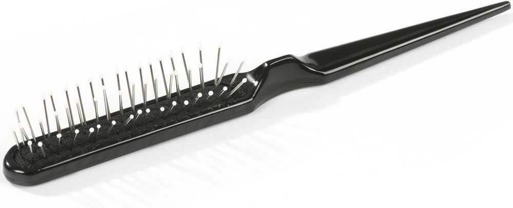 Thumbnail - Braun & Wettberg Kunststoffbürste mit Toupiergriff, schwarz